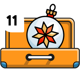 Чемодан 11 открытый.