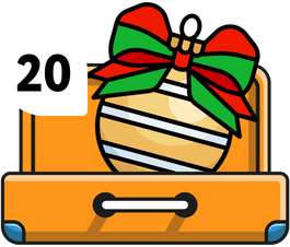 Чемодан 20 открытый.