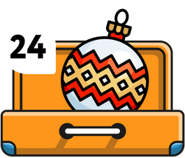 Чемодан 24 открытый.